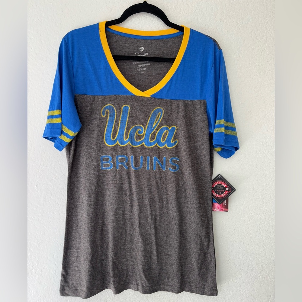 Colosseum UCLA Bruins Blue and Gray T-Shirt